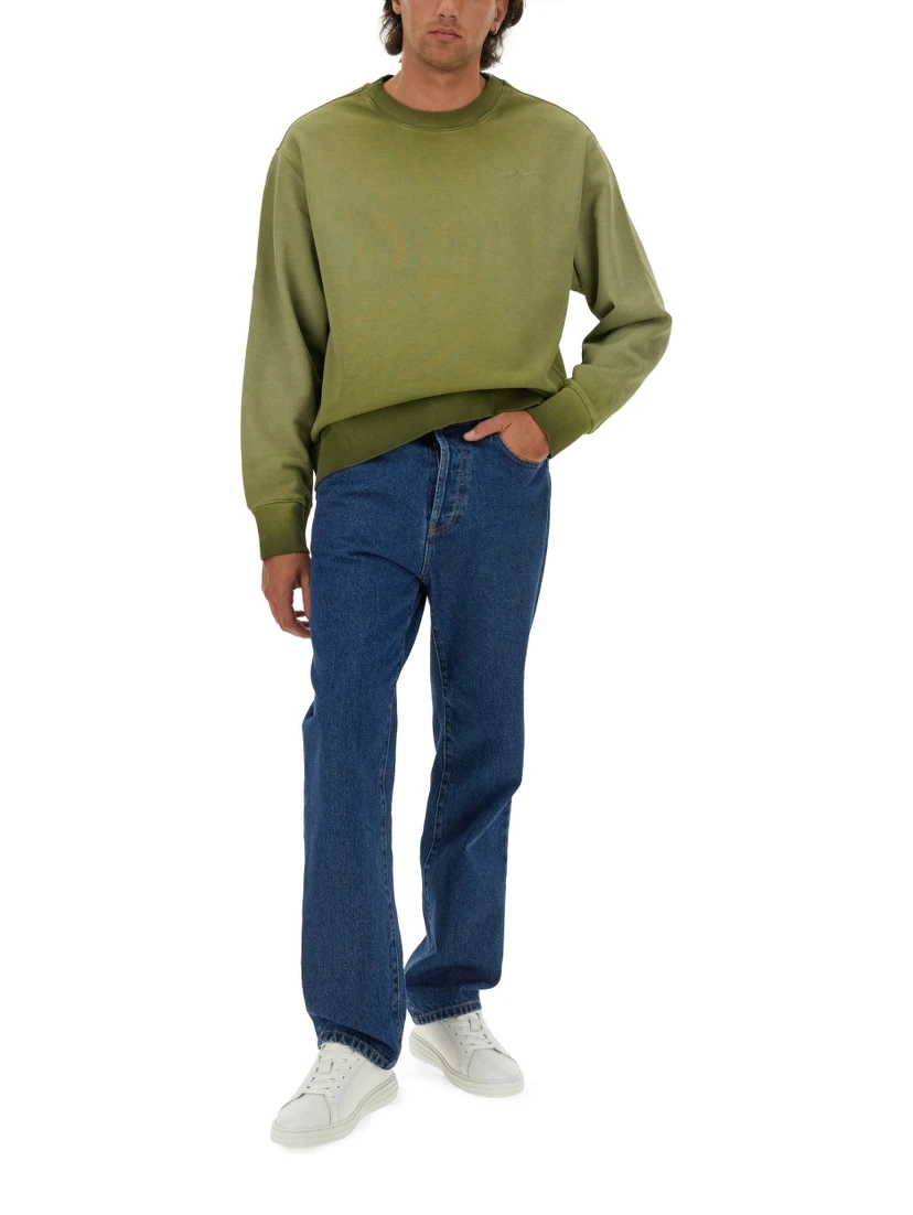 WASHED OUT JERSEY SWEATSHIRT