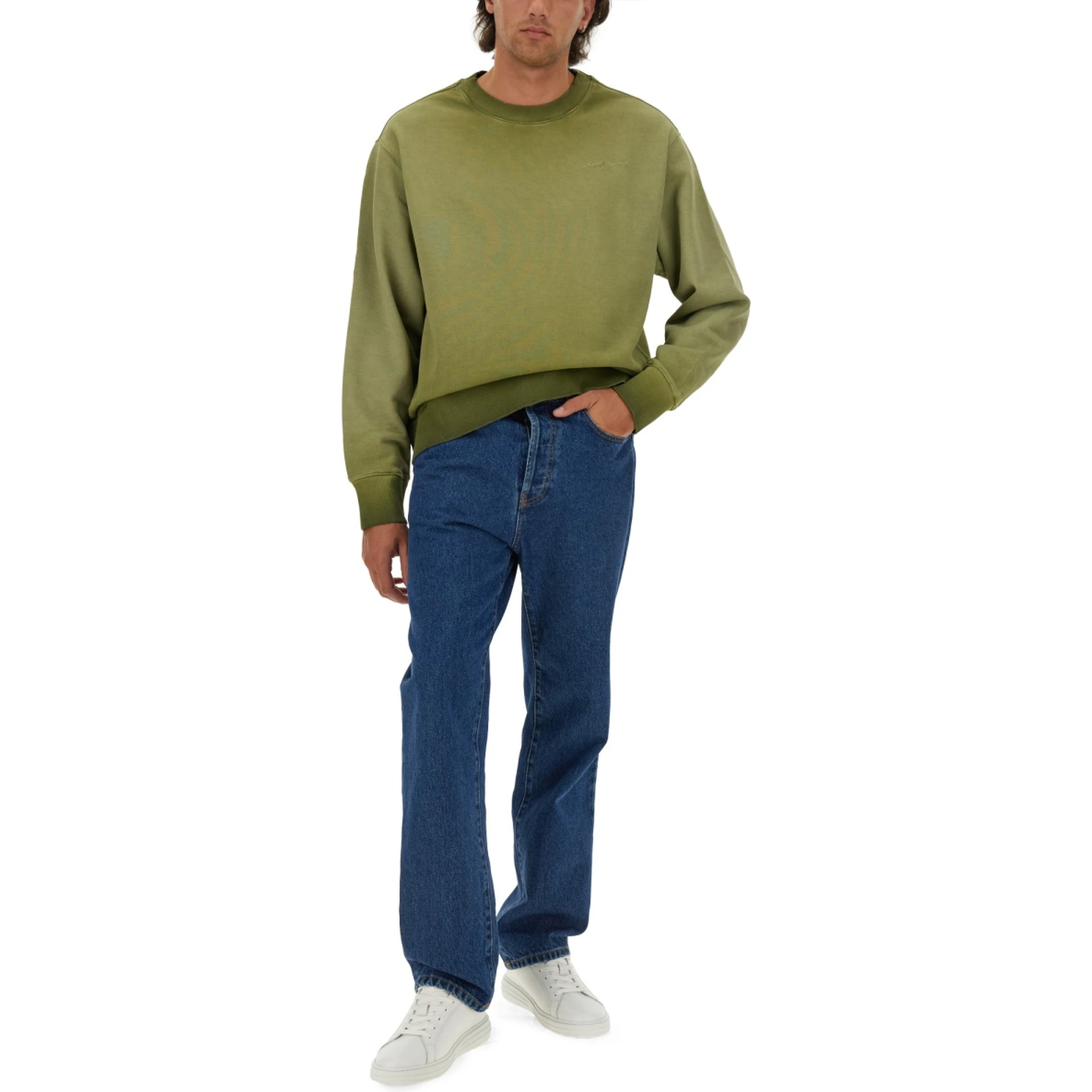 WASHED OUT JERSEY SWEATSHIRT