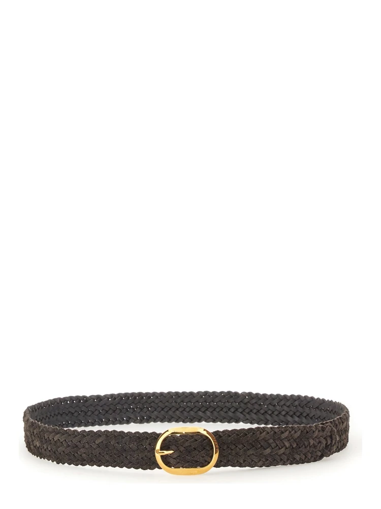 WOVEN LEATHER BELT