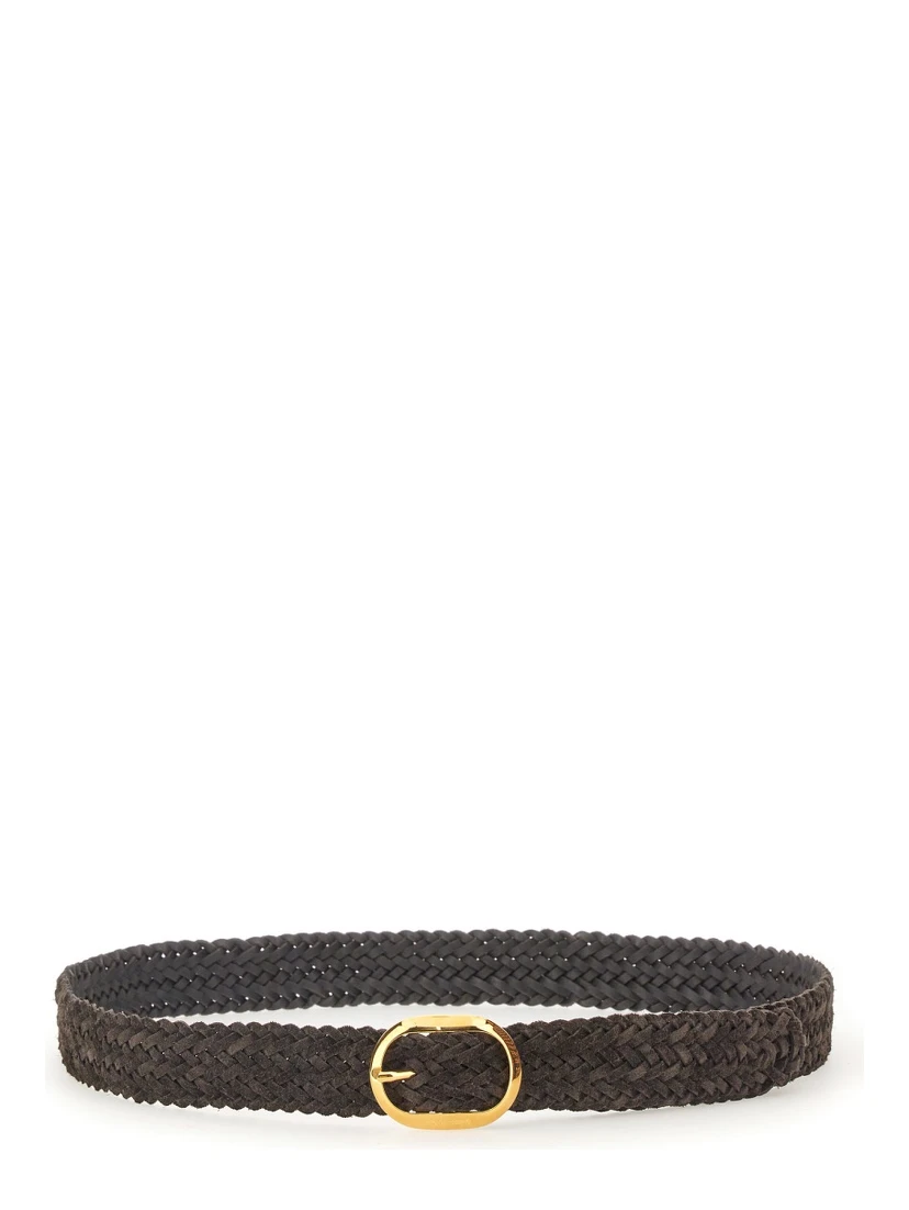 WOVEN LEATHER BELT