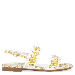 printed calf sandal