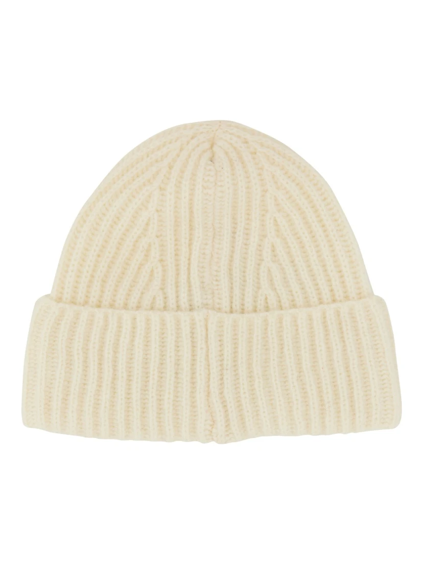 BEANIE HAT WITH LOGO PATCH