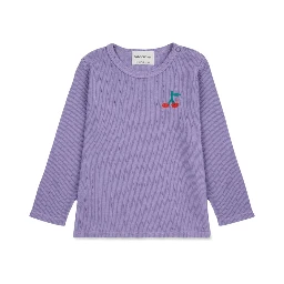 baby cherry long sleeve tight t-shirt