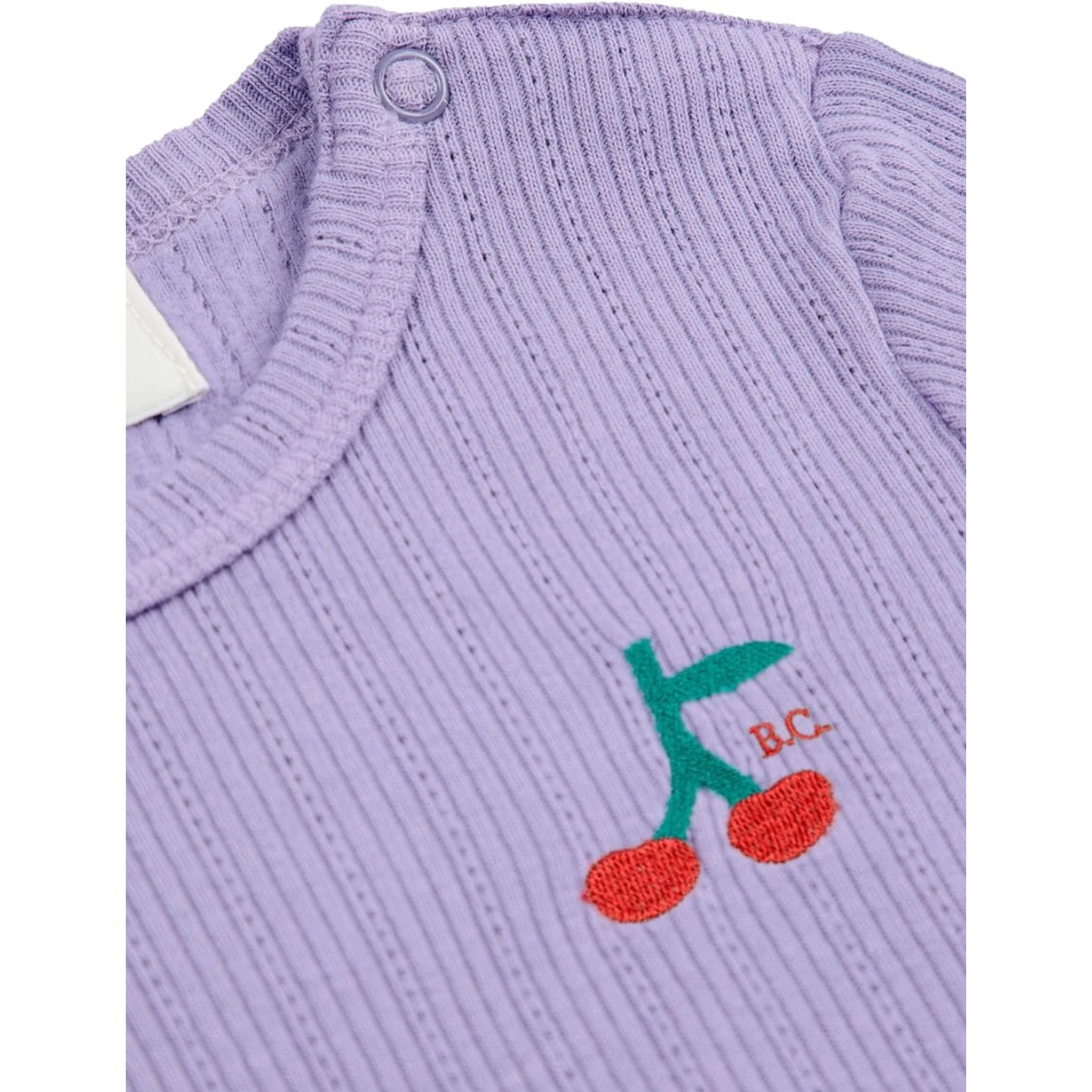 baby cherry long sleeve tight t-shirt