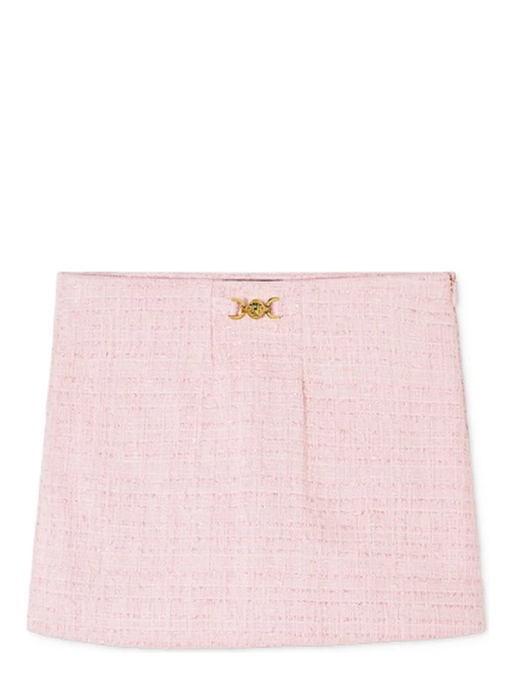 skirt cotton mix tweed