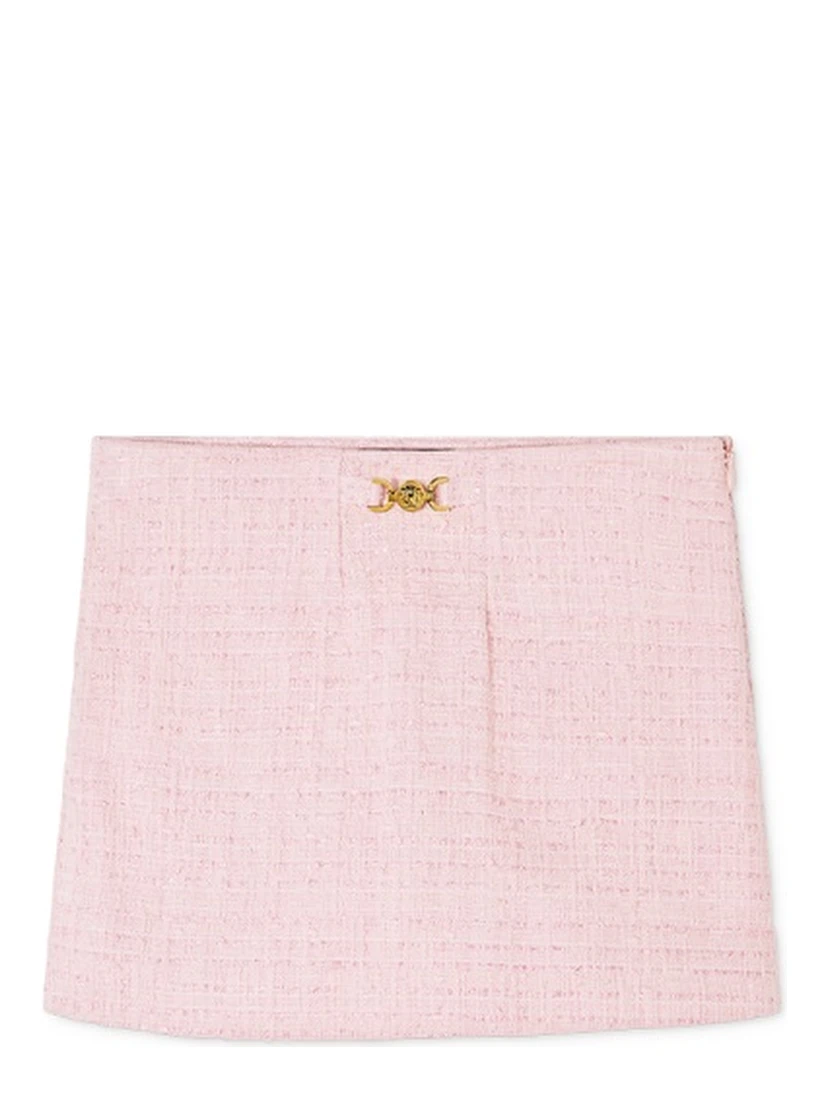 skirt cotton mix tweed