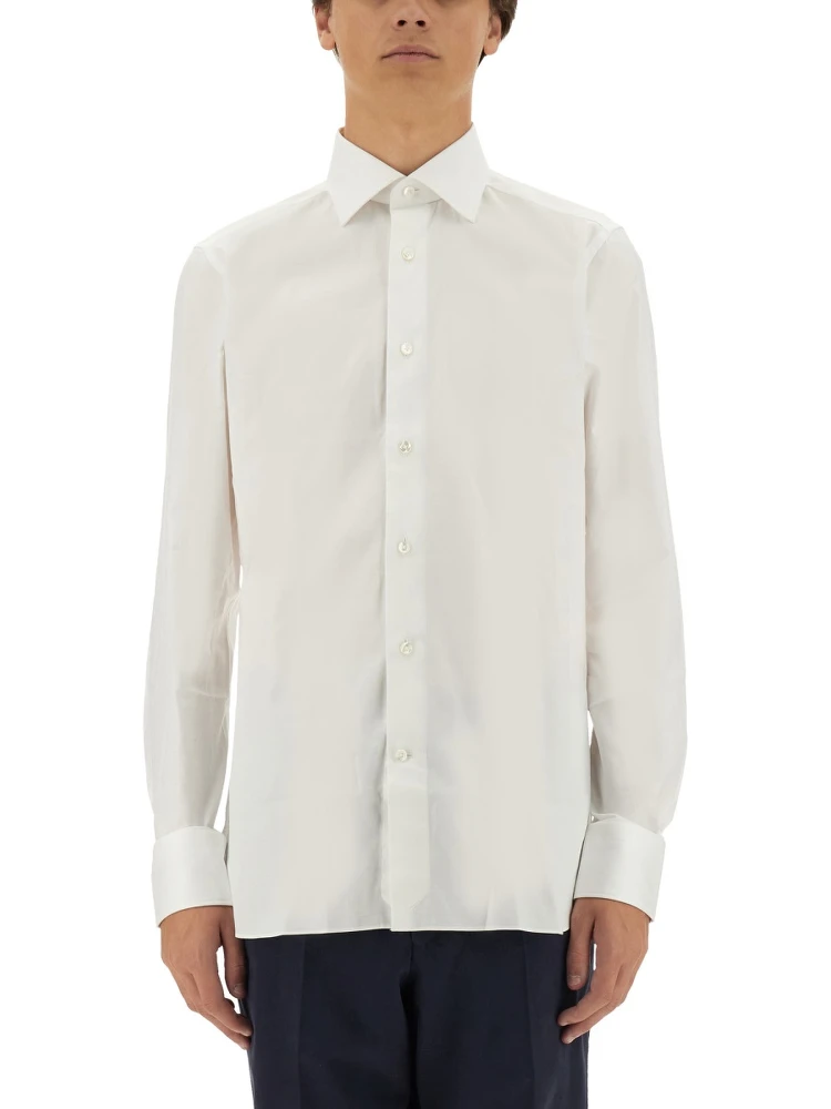 STRETCH COTTON SHIRT