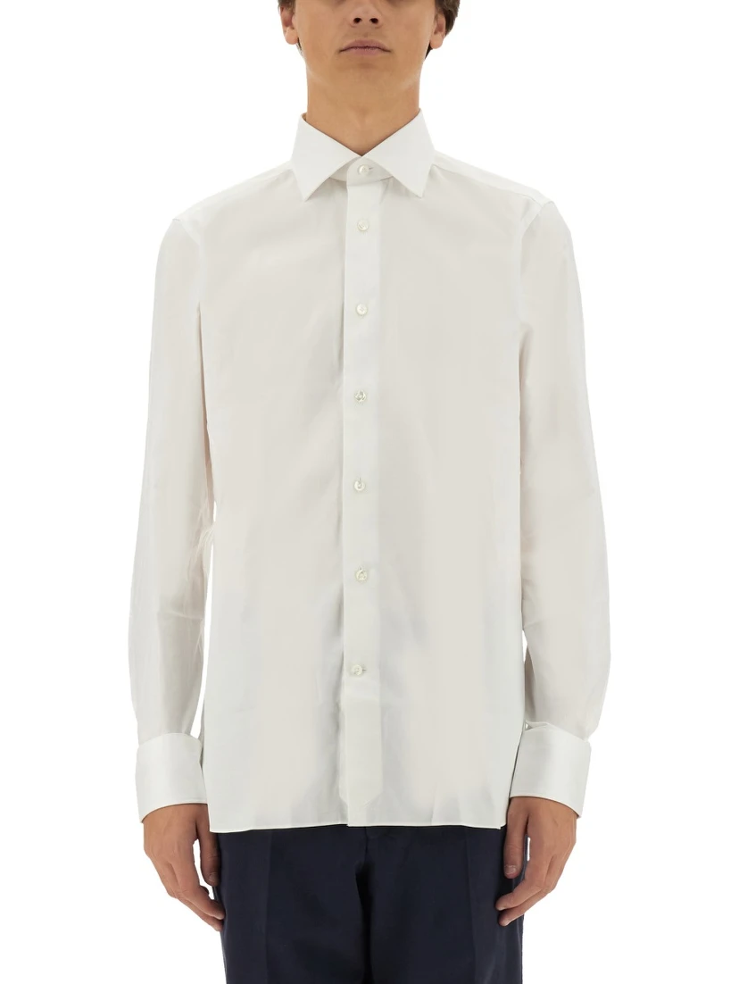 STRETCH COTTON SHIRT