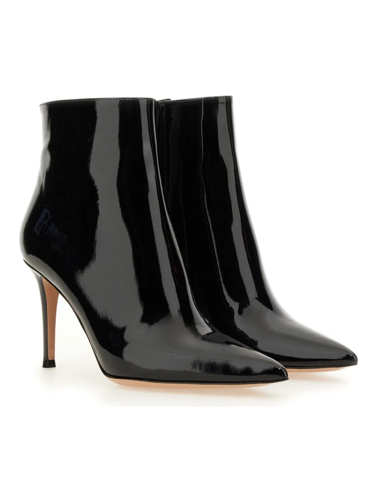 PATENT LEATHER ANKLE BOOT alternative