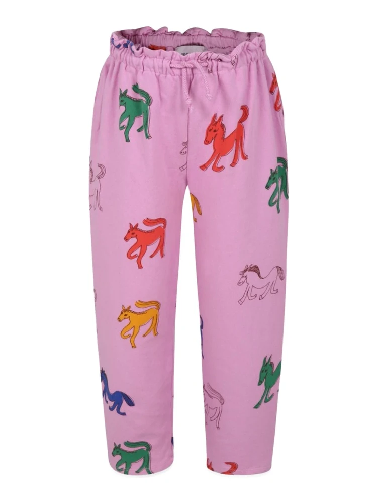 wonder horse all over paper bag jogging pants