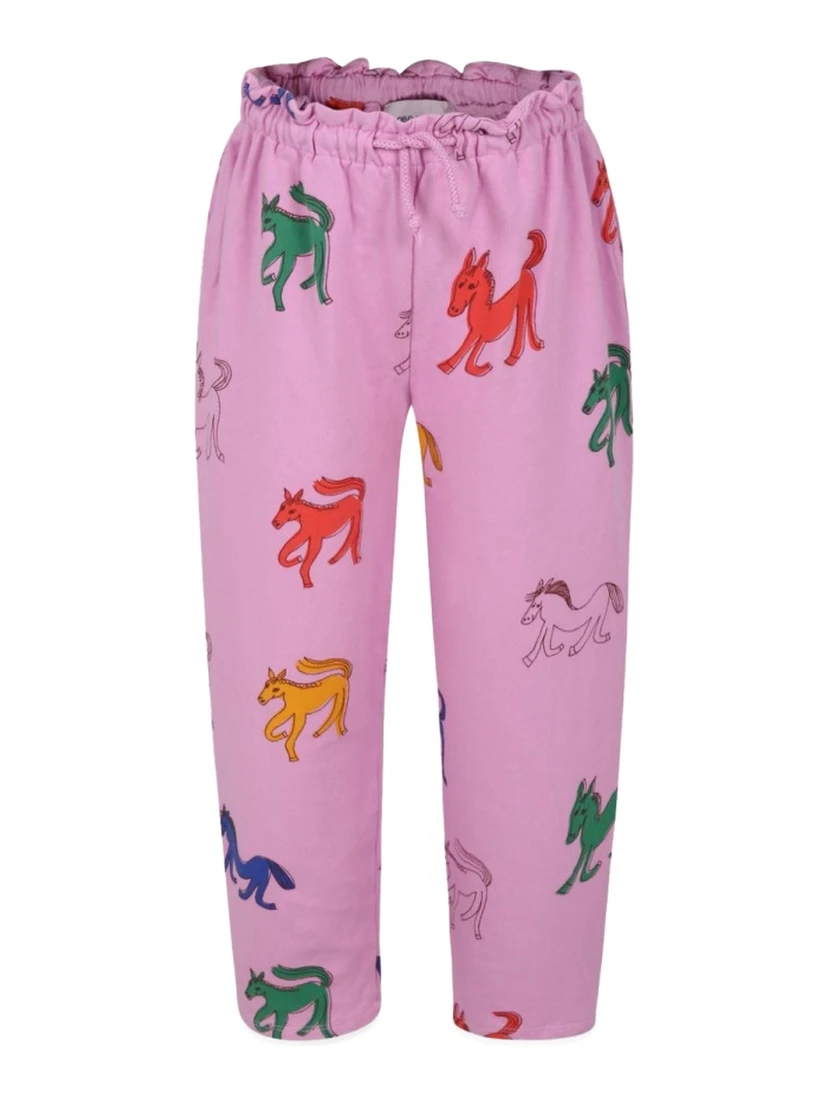 wonder horse all over paper bag jogging pants