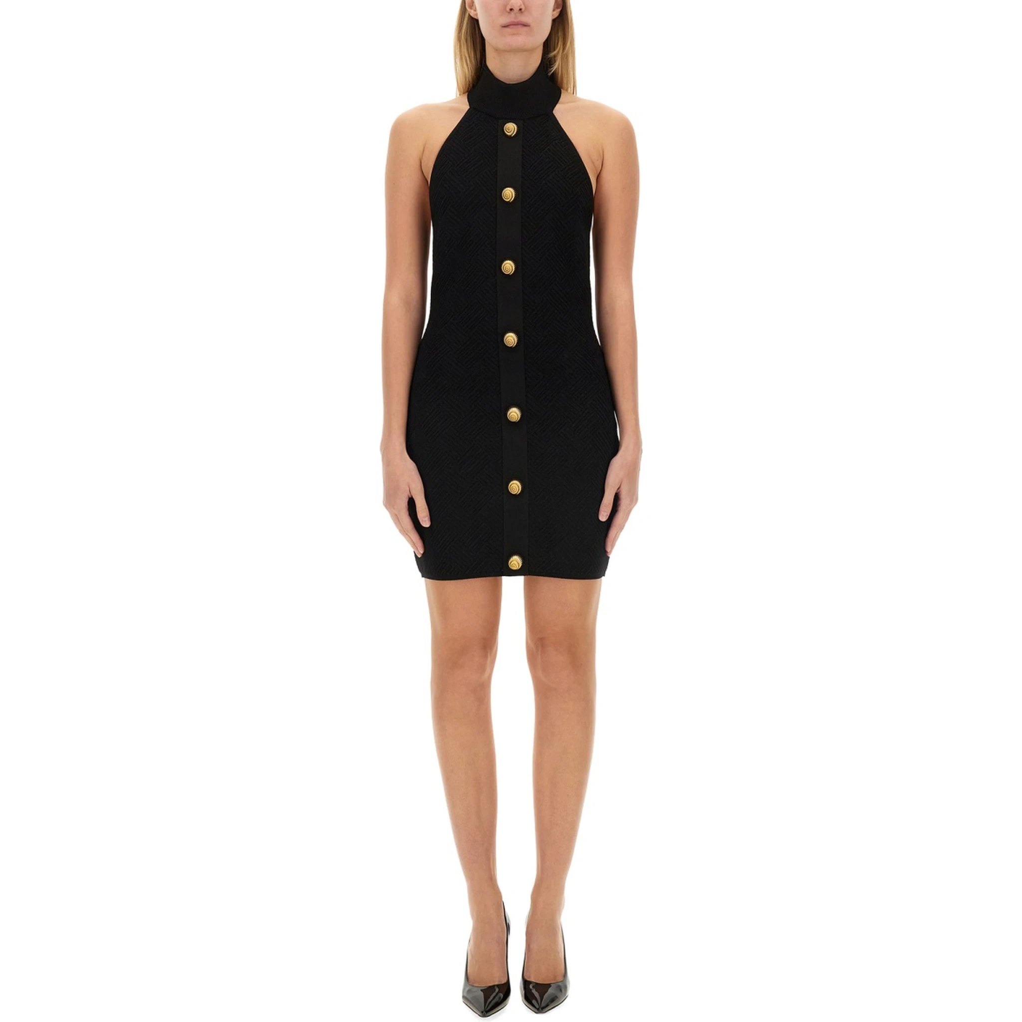 فستان قصير من تصميم "فيشي"