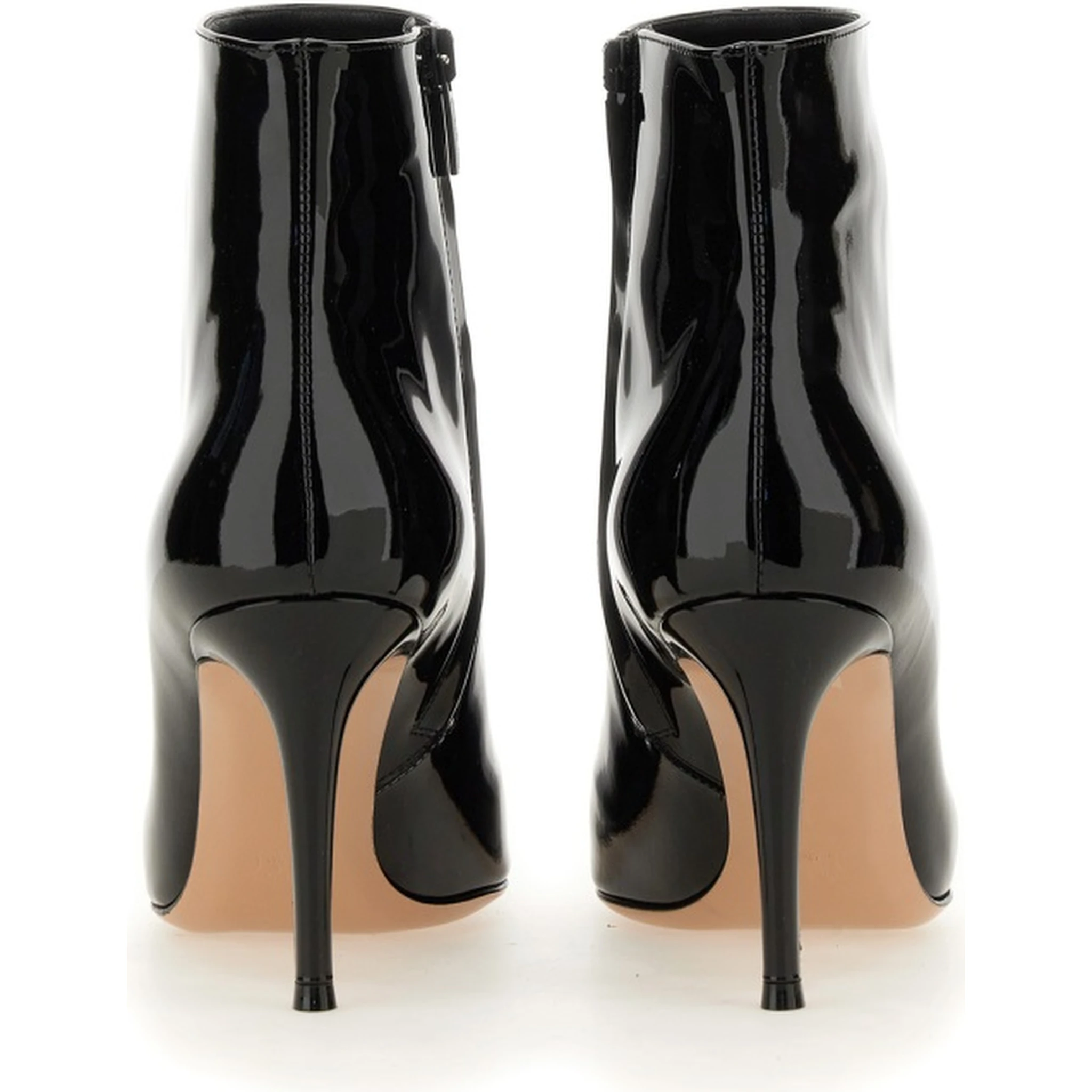 PATENT LEATHER ANKLE BOOT
