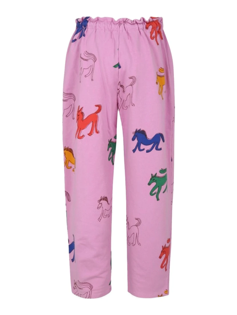 wonder horse all over paper bag jogging pants