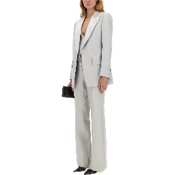 SINGLE-BREASTED TUXEDO JACKET "BIANCA"