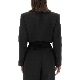 SPENCER WOOL GABARDINE TUXEDO