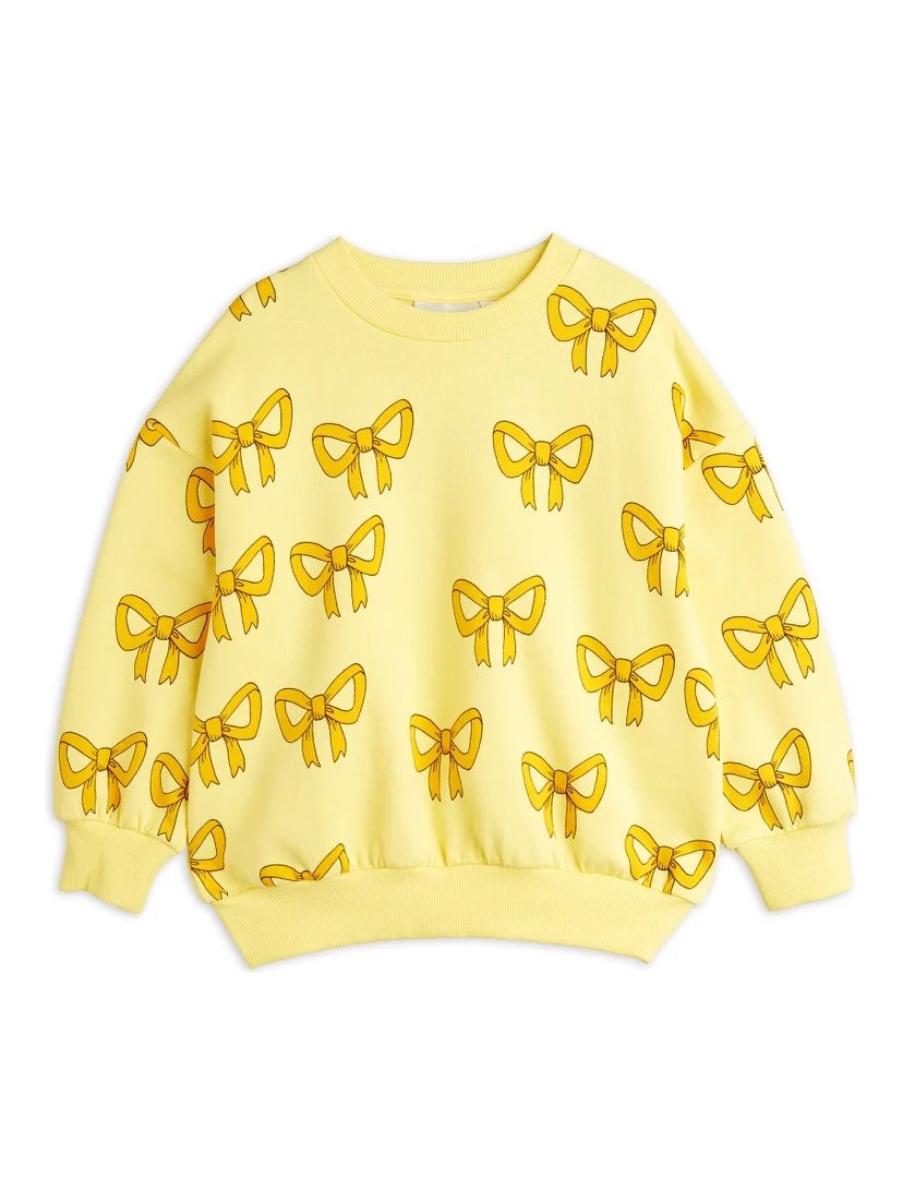 mini rodini bow aop sweatshirt - chapter 1