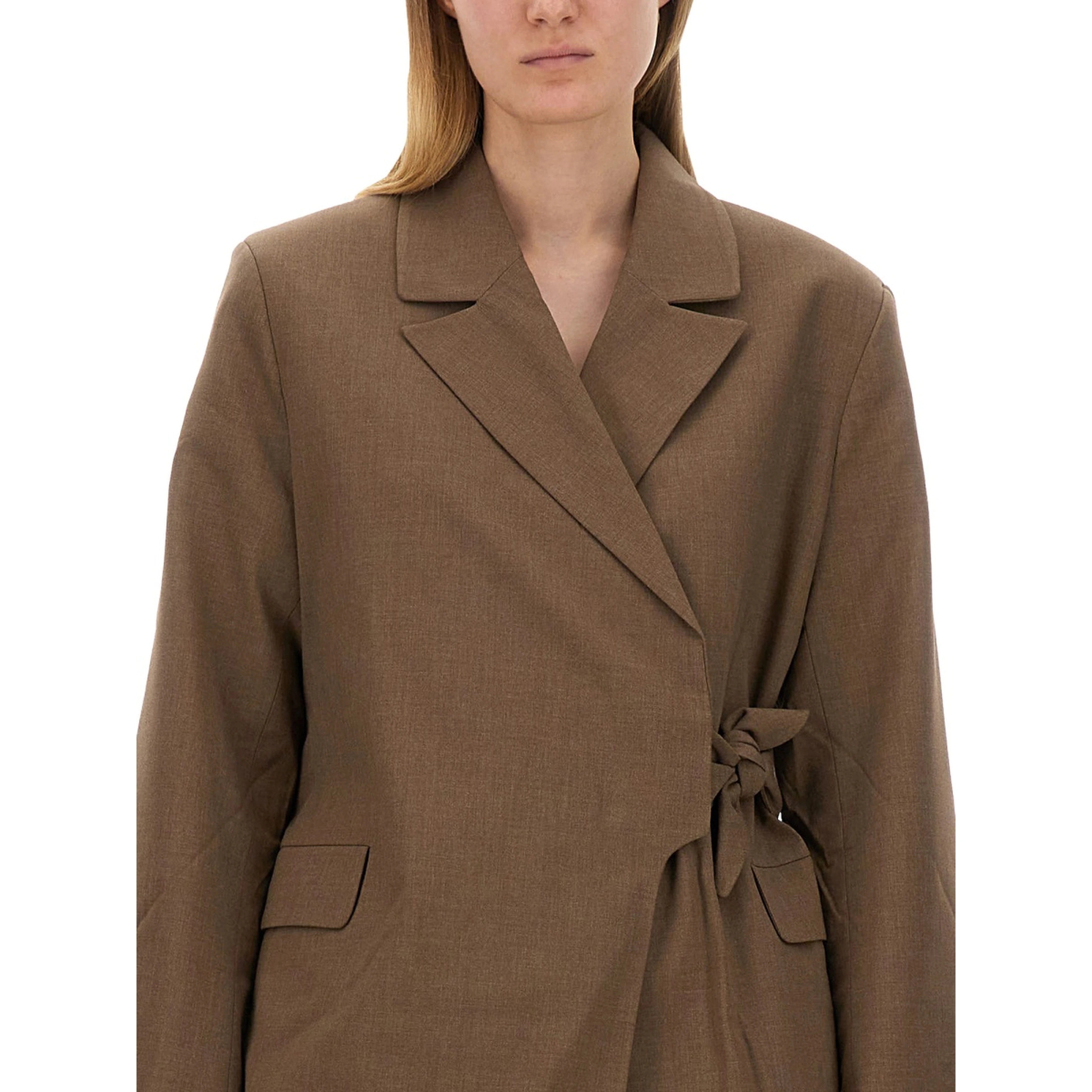 ASYMMETRICAL BLAZER
