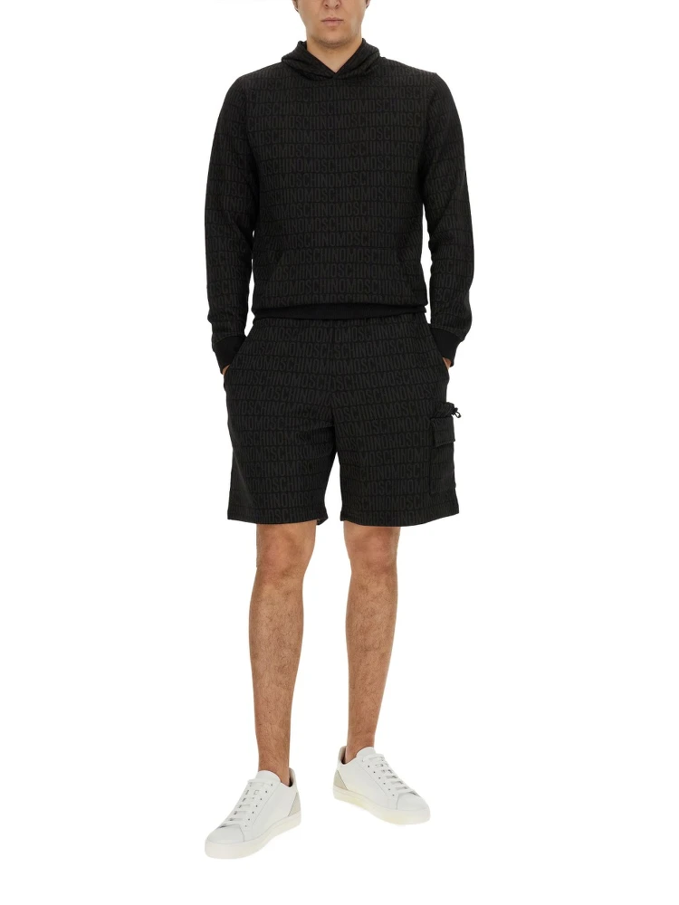 SWEATSHIRT WITH ALL OVER LOGO alternative