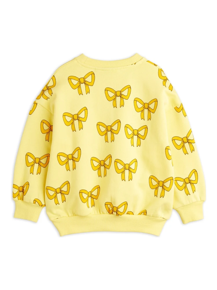 mini rodini bow aop sweatshirt - chapter 1 alternative