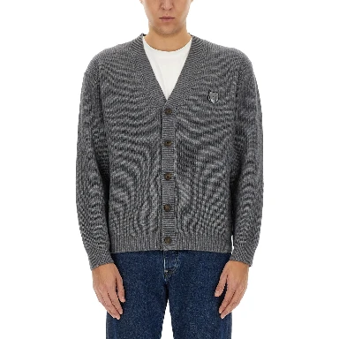 RIBBED CARDIGAN