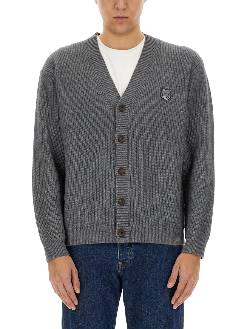 RIBBED CARDIGAN