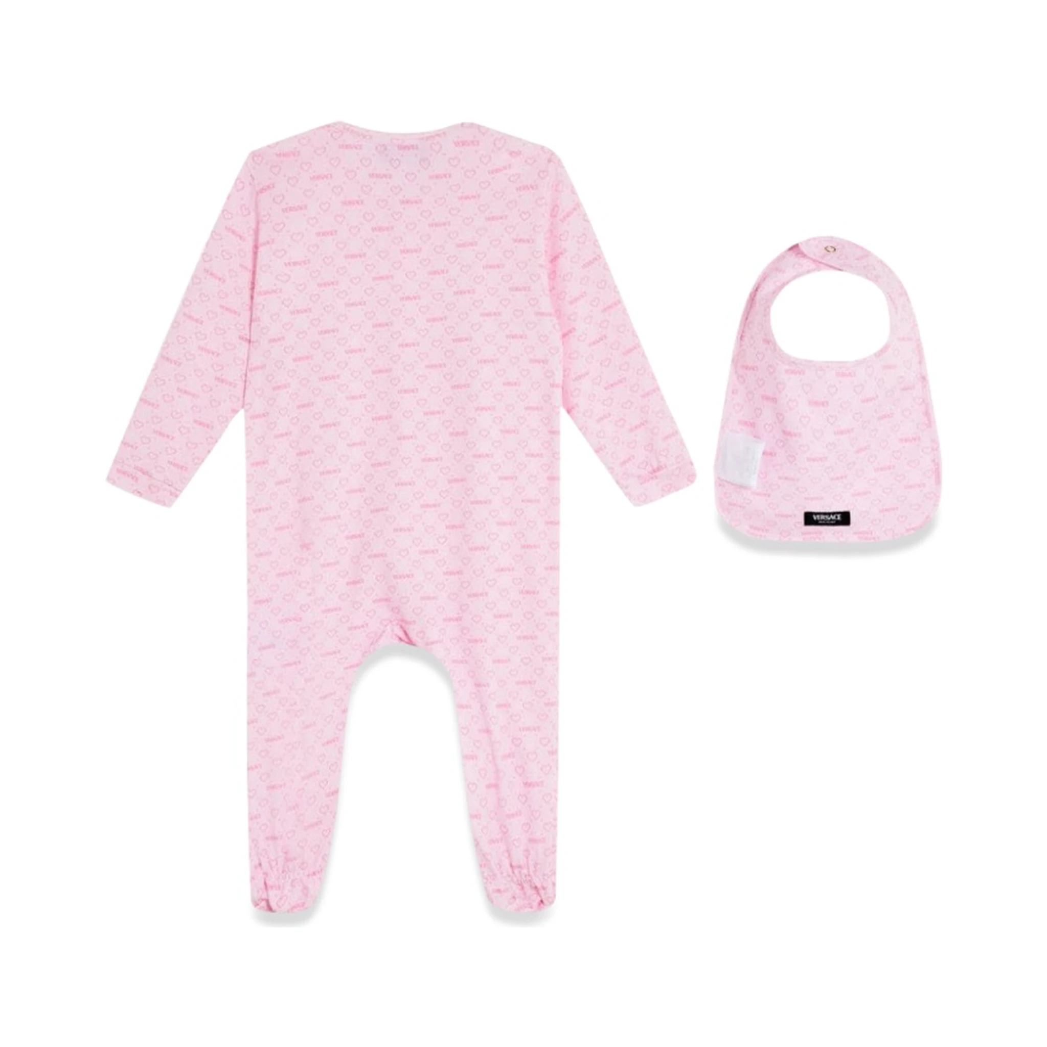 gift set 2 pieces versace morning all hearts jersey + jersey + versace morning print