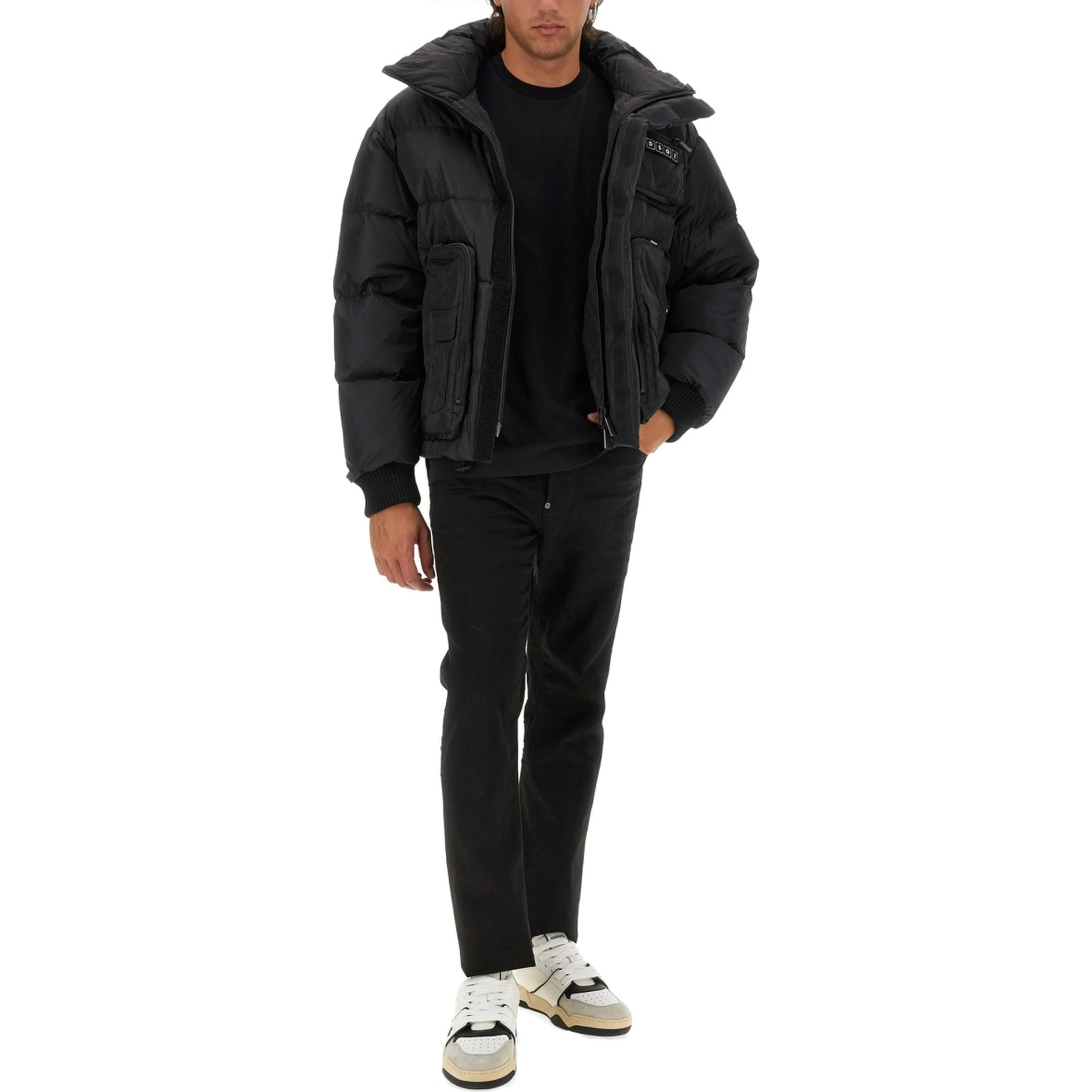 DOWN JACKET WITH LOGO