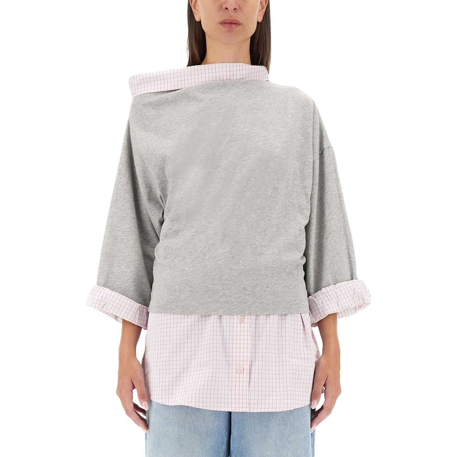 COTTON SHIRT SWEATSHIRT