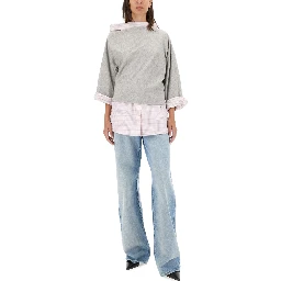 COTTON SHIRT SWEATSHIRT