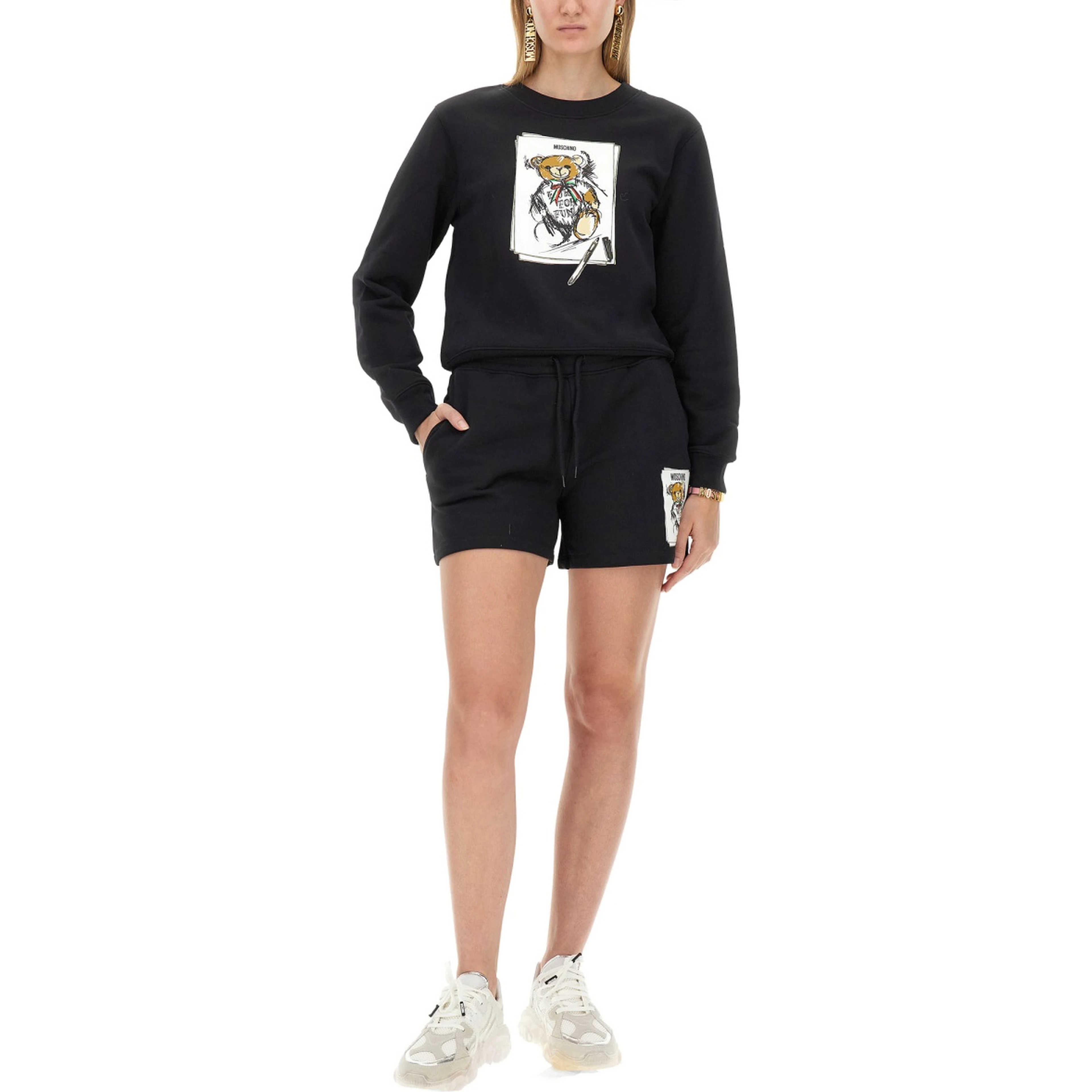 SWEATSHIRT SHORTS