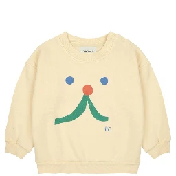 baby funny face sweatshirt