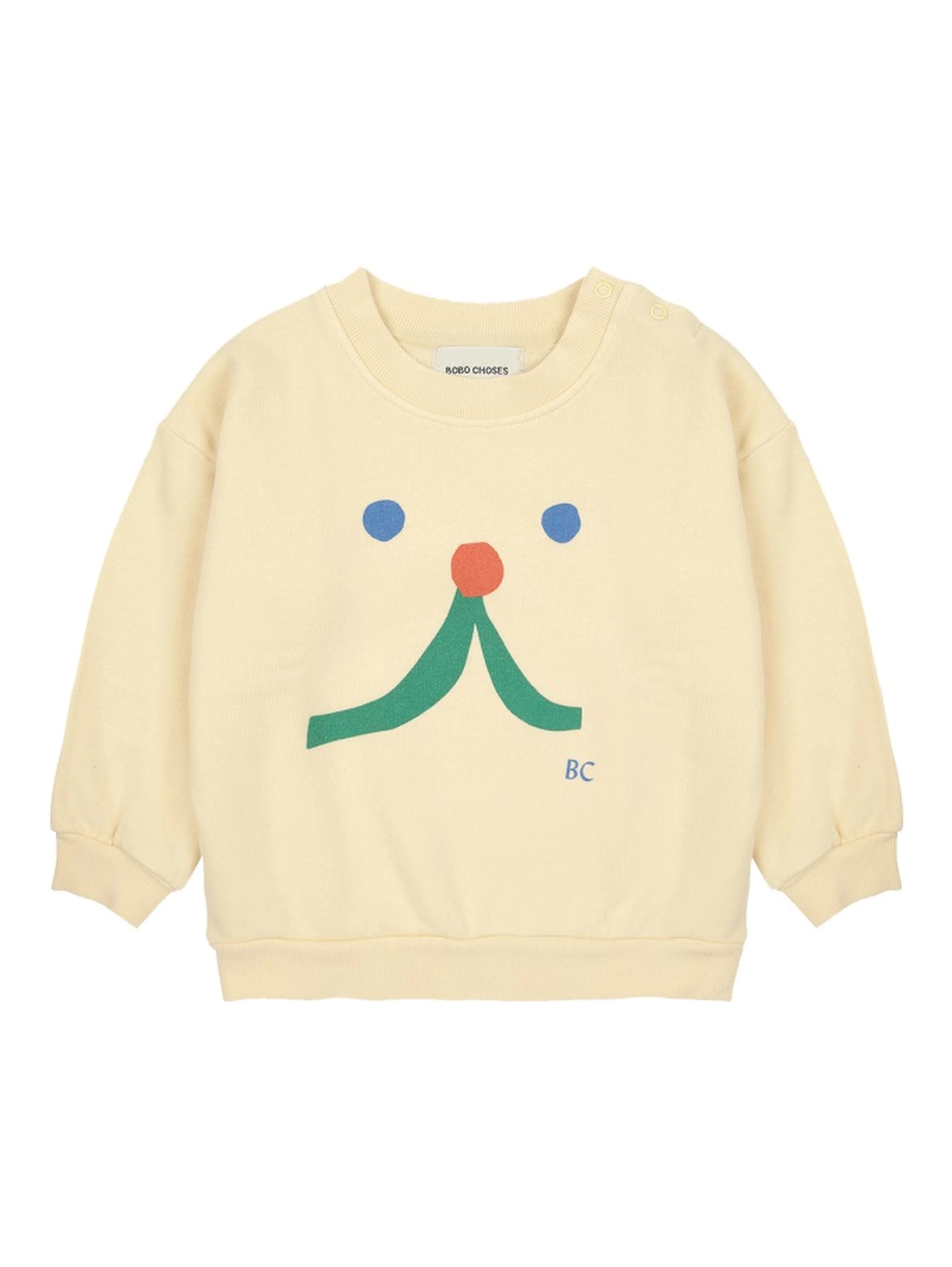 baby funny face sweatshirt