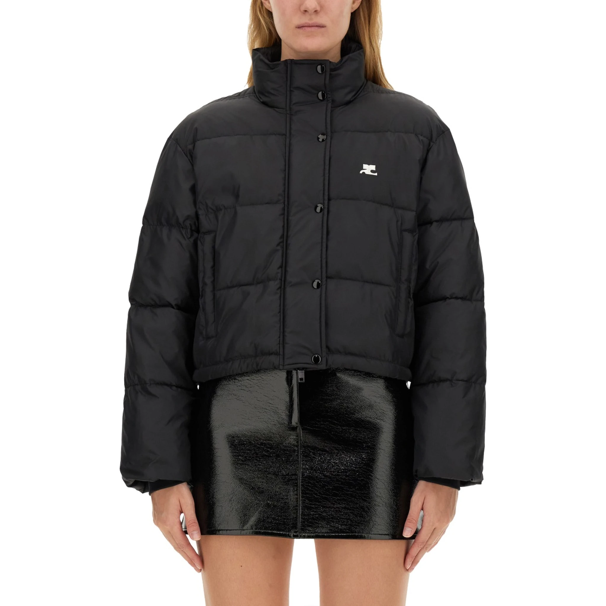 DOWN JACKET WITH LOGO