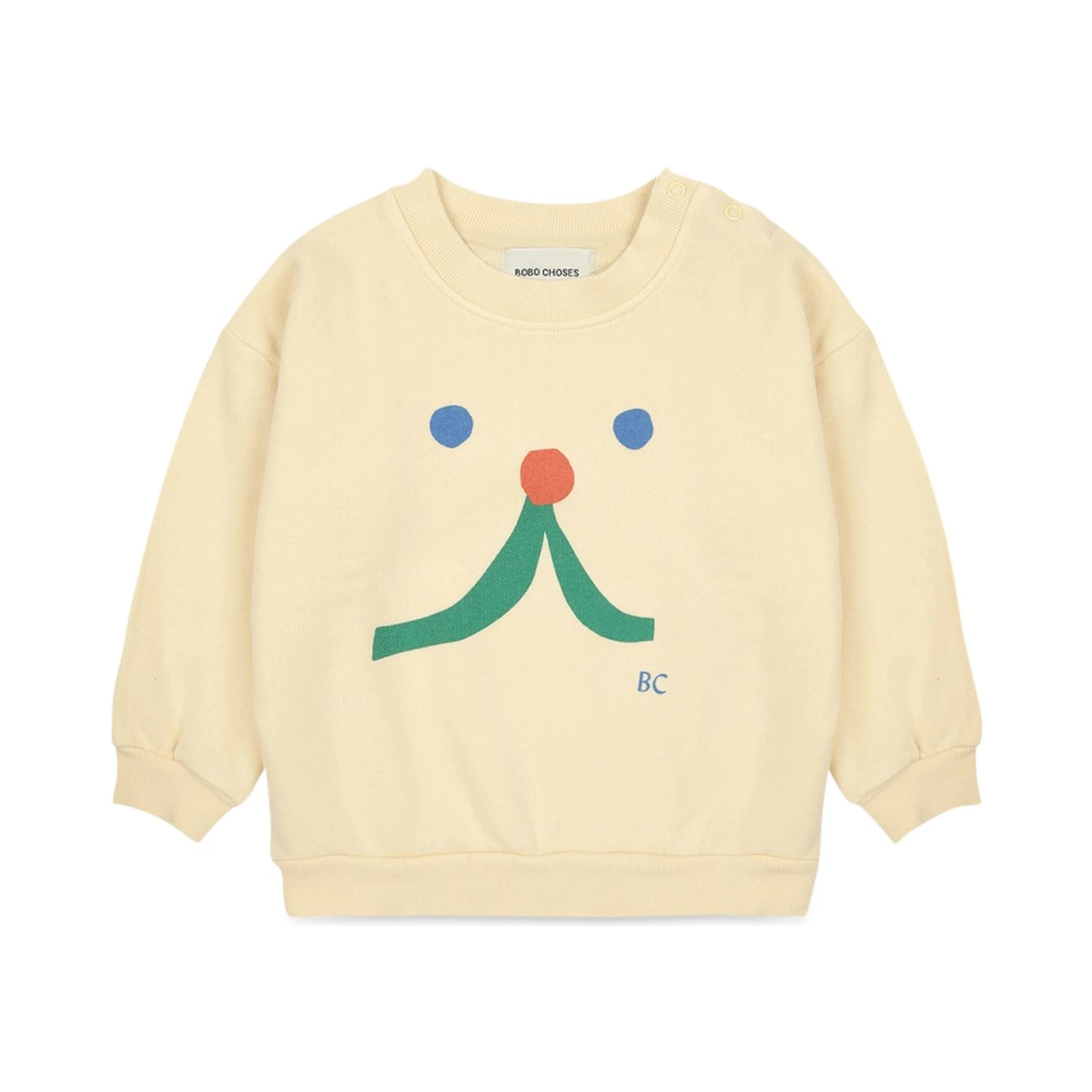 baby funny face sweatshirt