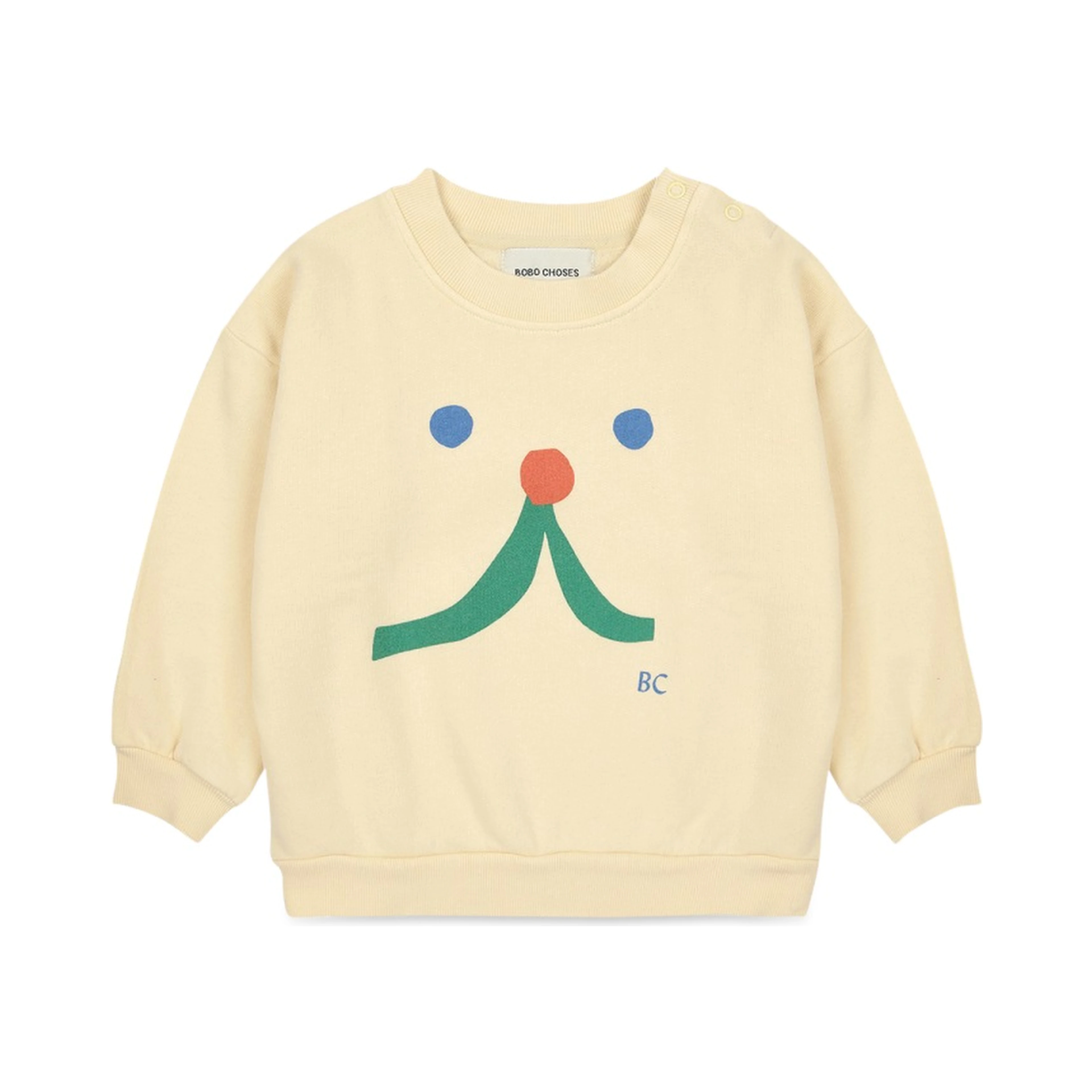 baby funny face sweatshirt