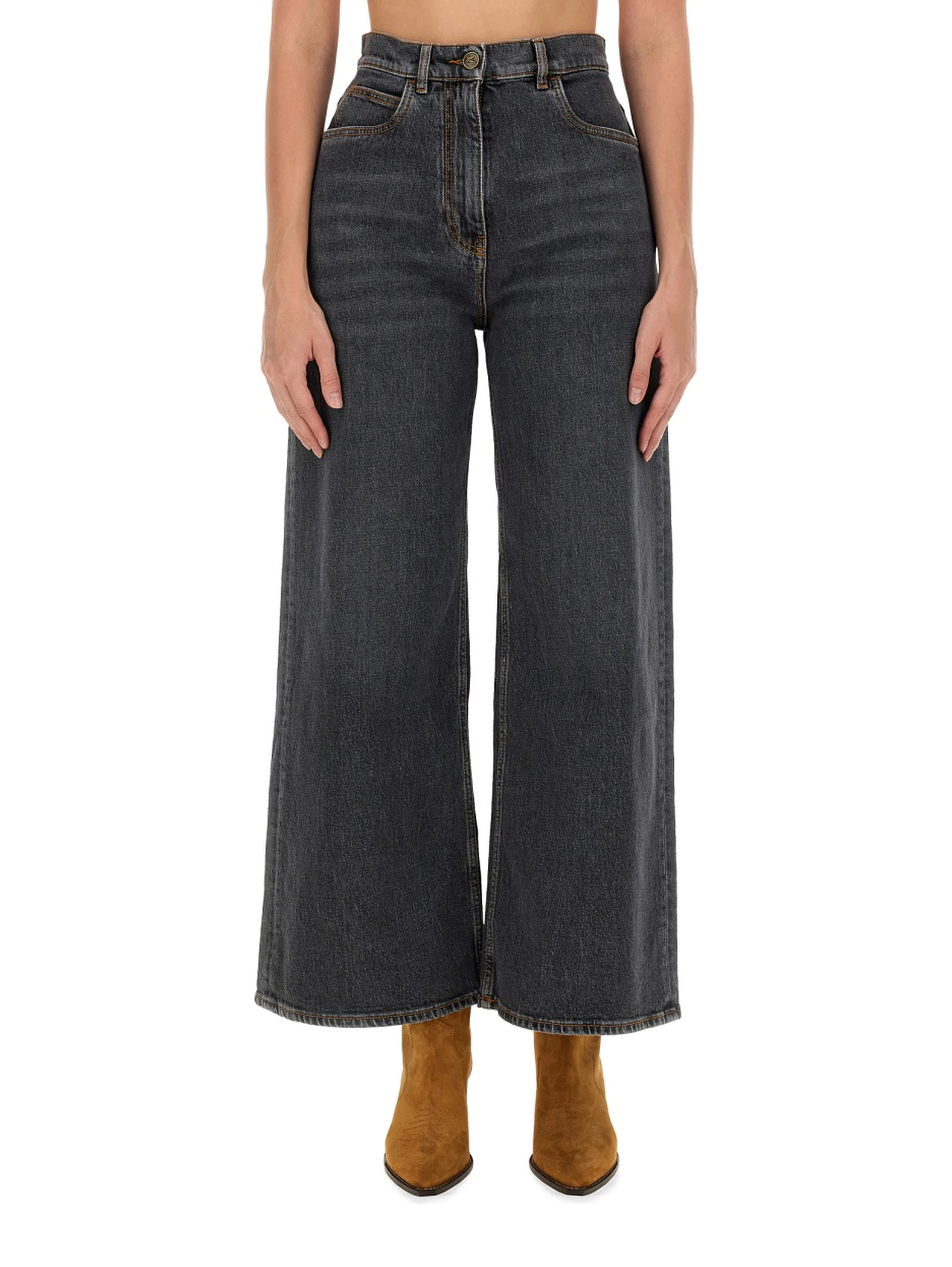 BAGGY JACQUARD JEANS