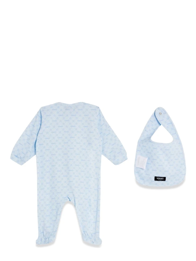 gift set 2 pieces versace morning all hearts jersey + jersey + versace morning print