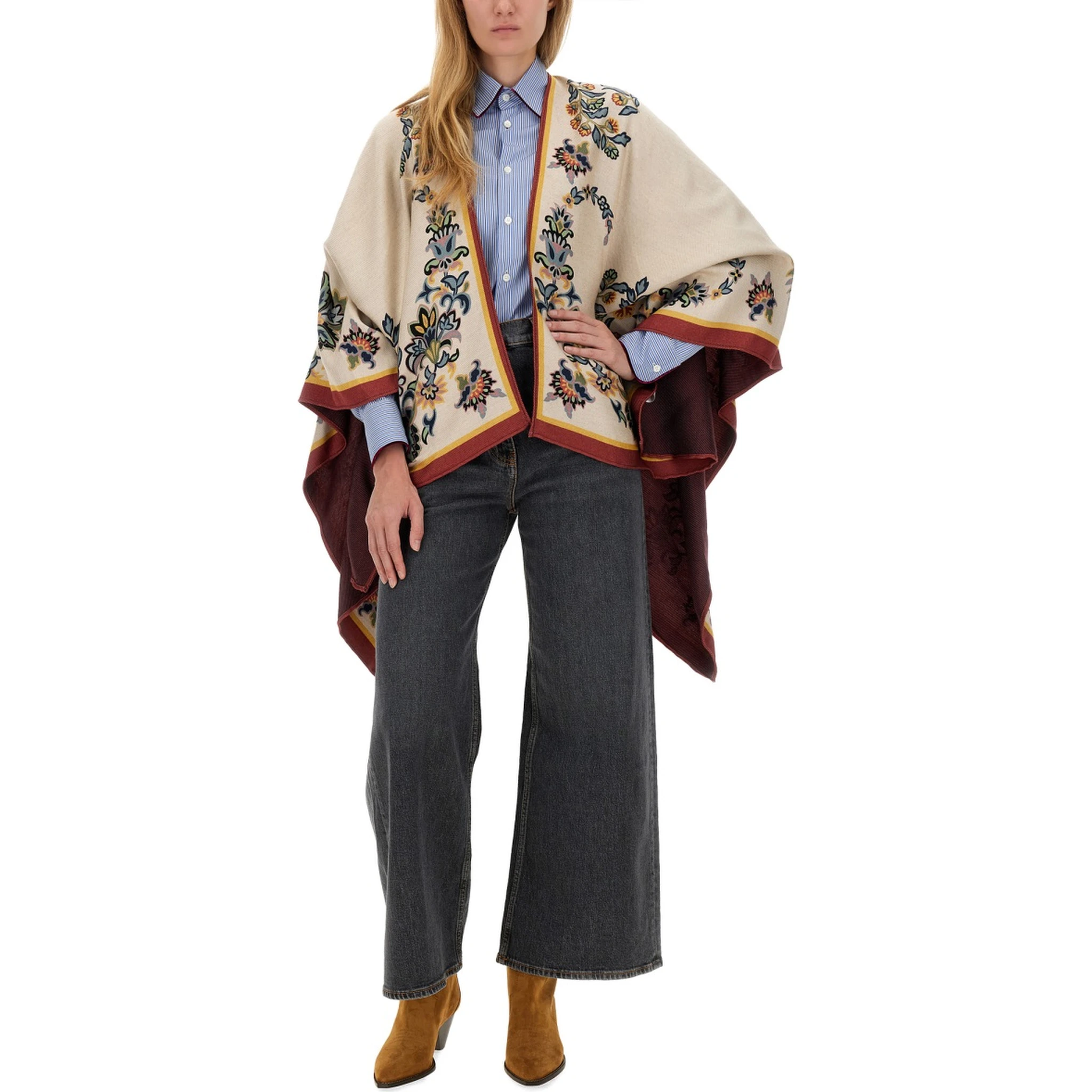 BAGGY JACQUARD JEANS