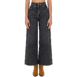 BAGGY JACQUARD JEANS