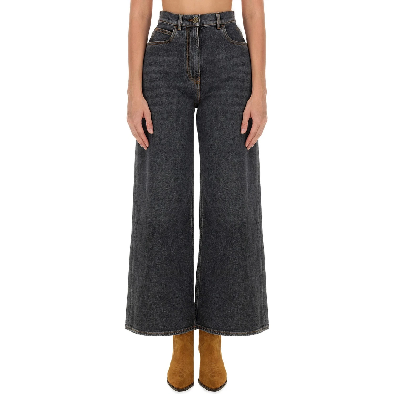 BAGGY JACQUARD JEANS