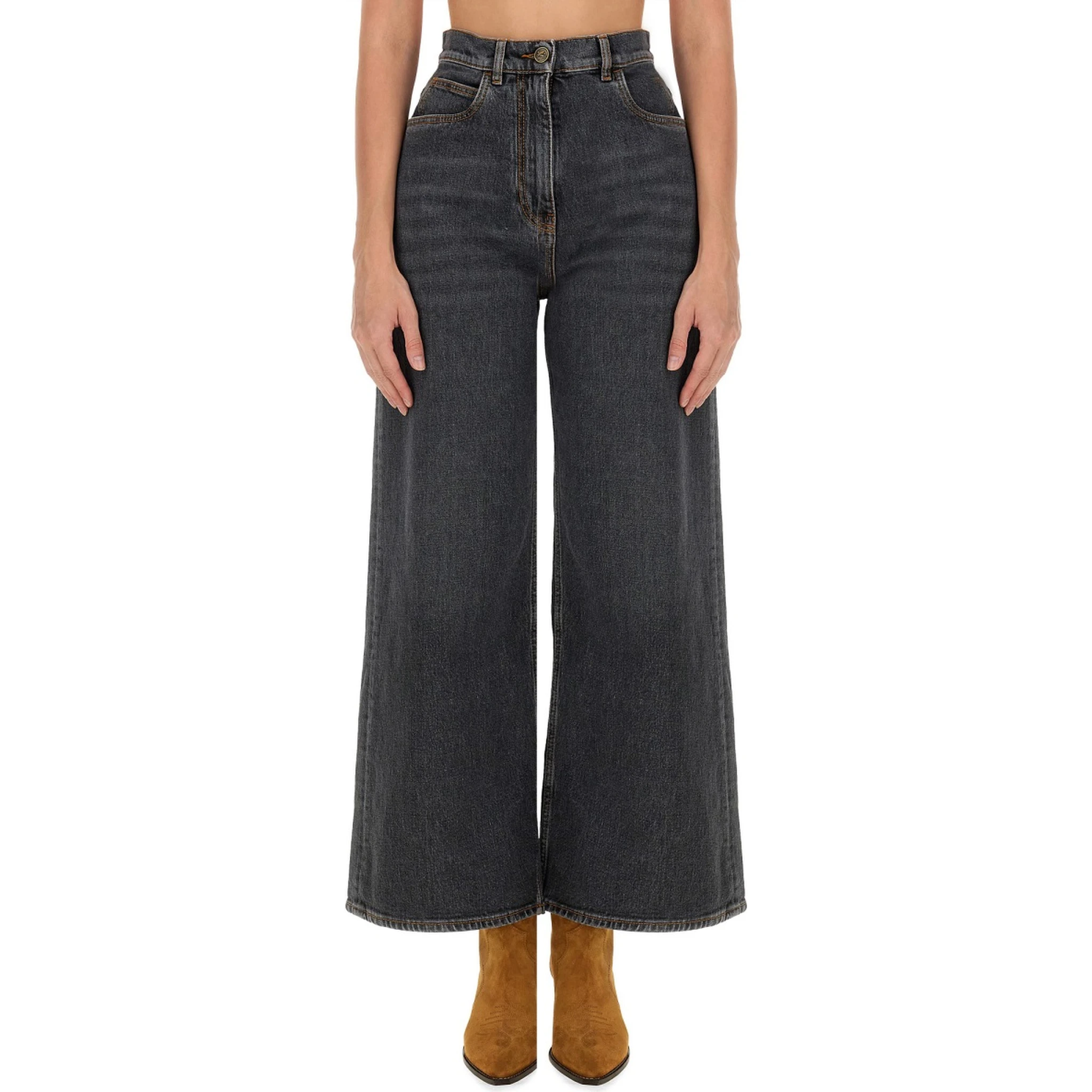 BAGGY JACQUARD JEANS