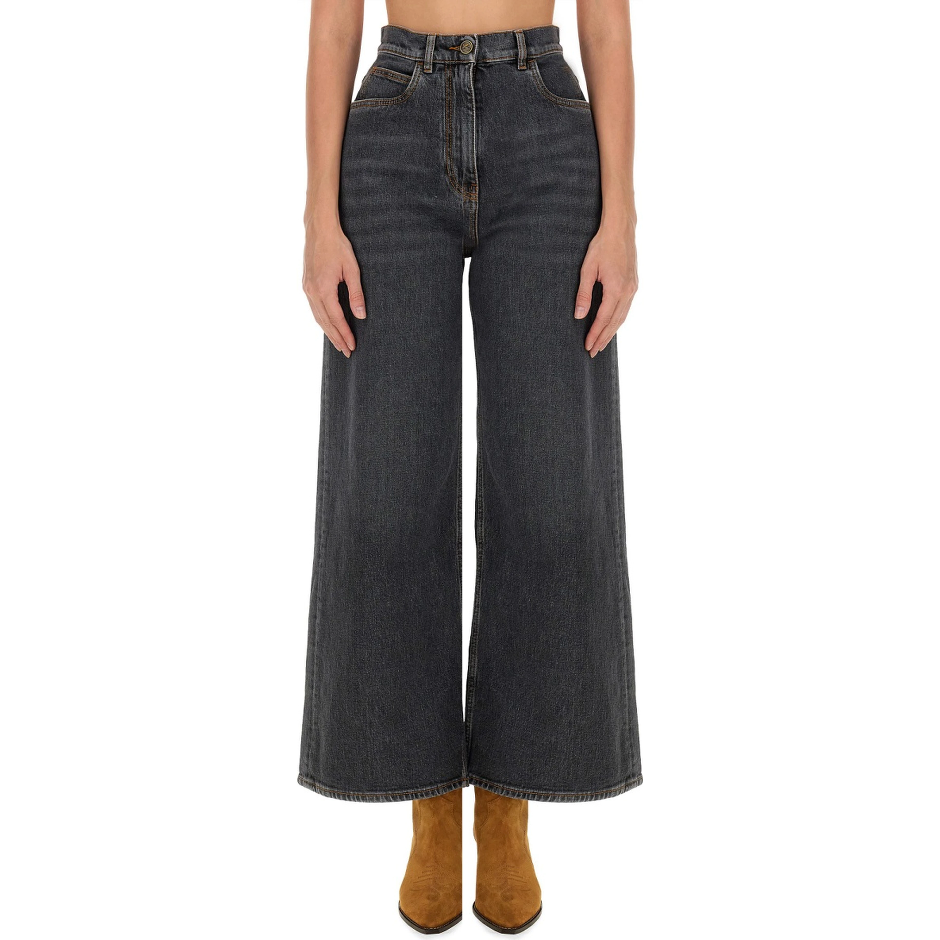 BAGGY JACQUARD JEANS