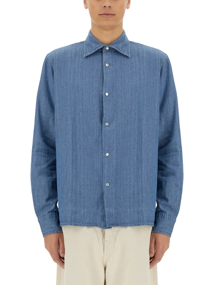DENIM "WEST" SHIRT