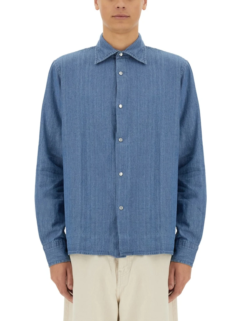 DENIM "WEST" SHIRT