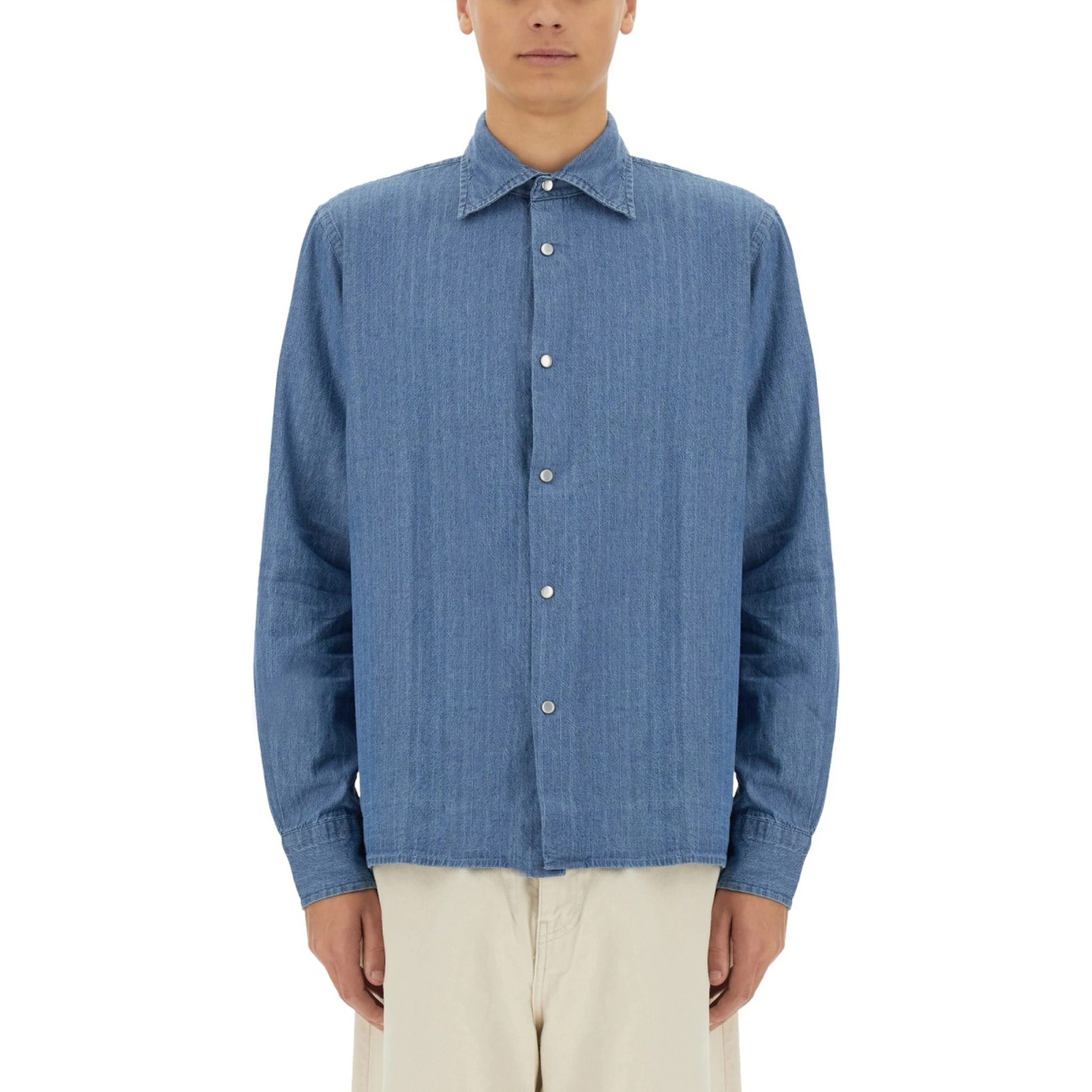 DENIM "WEST" SHIRT