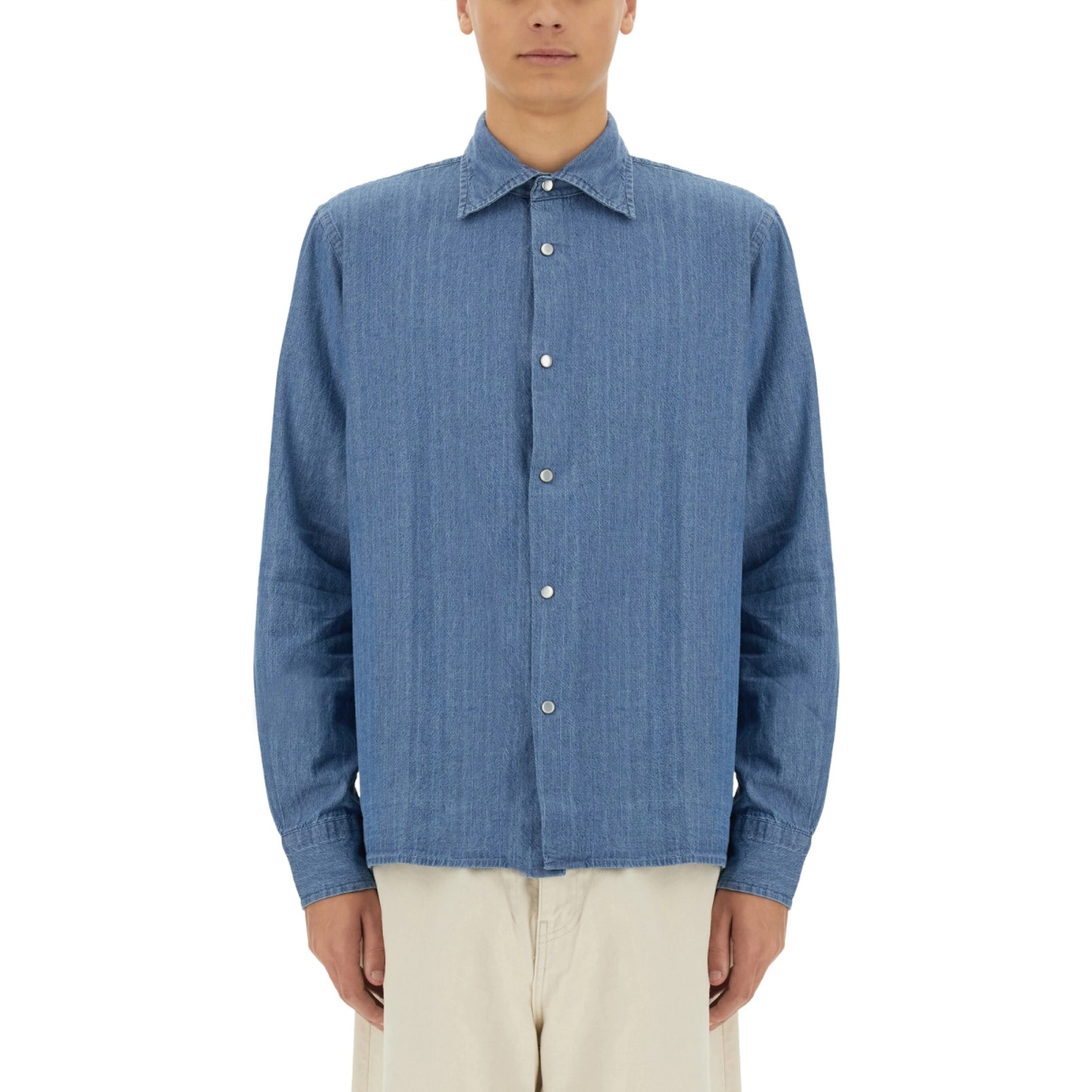 DENIM "WEST" SHIRT