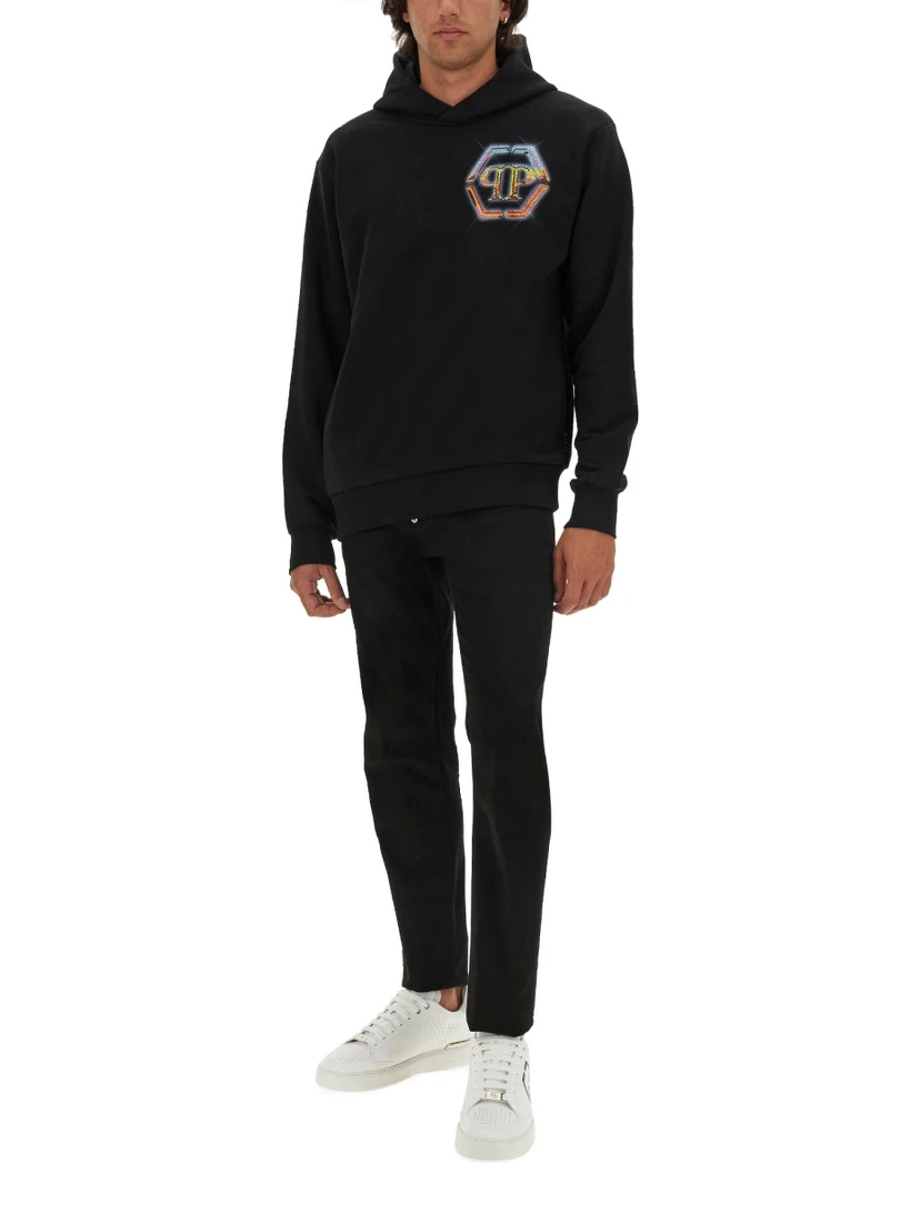 SWEATSHIRT WITH LOGO