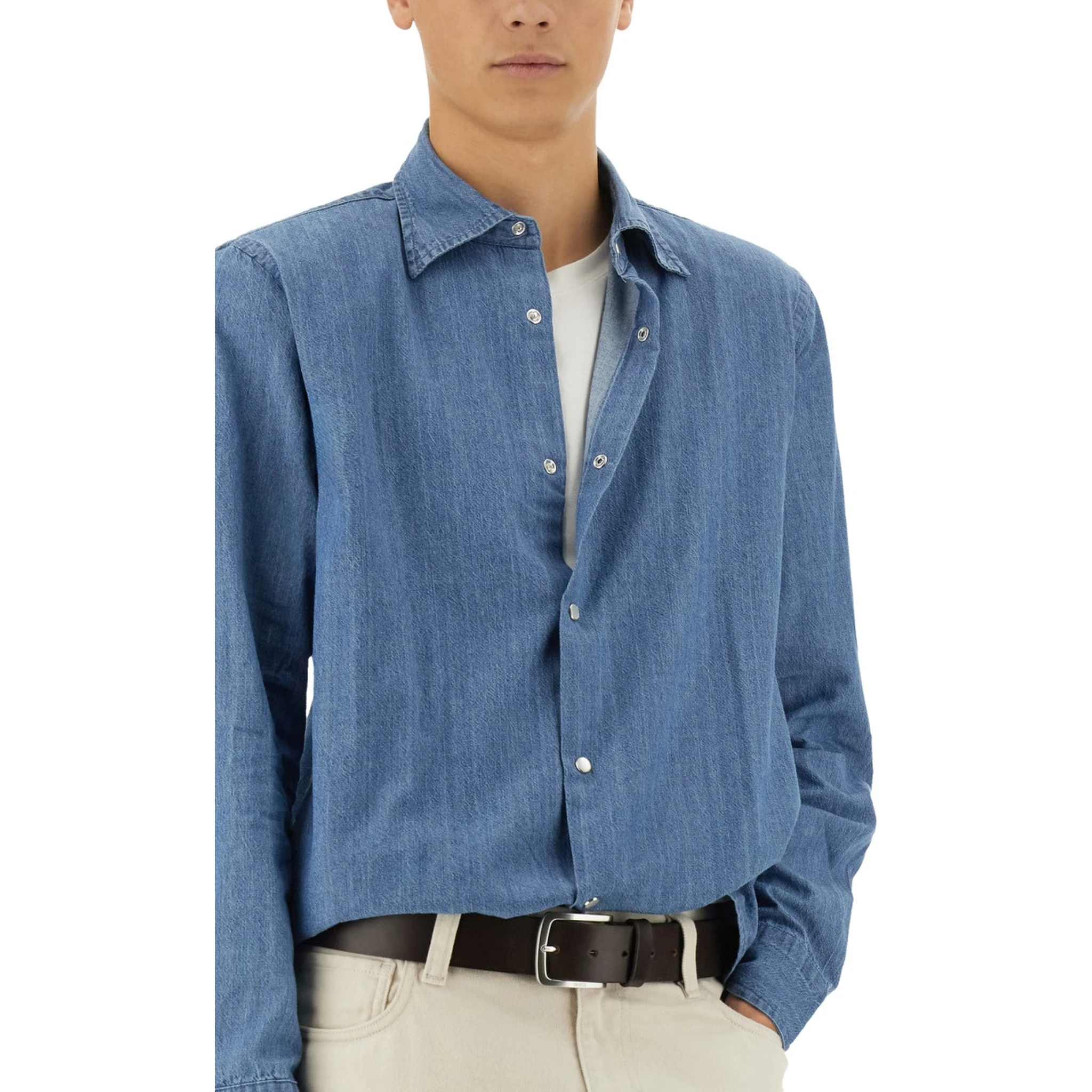 DENIM "WEST" SHIRT