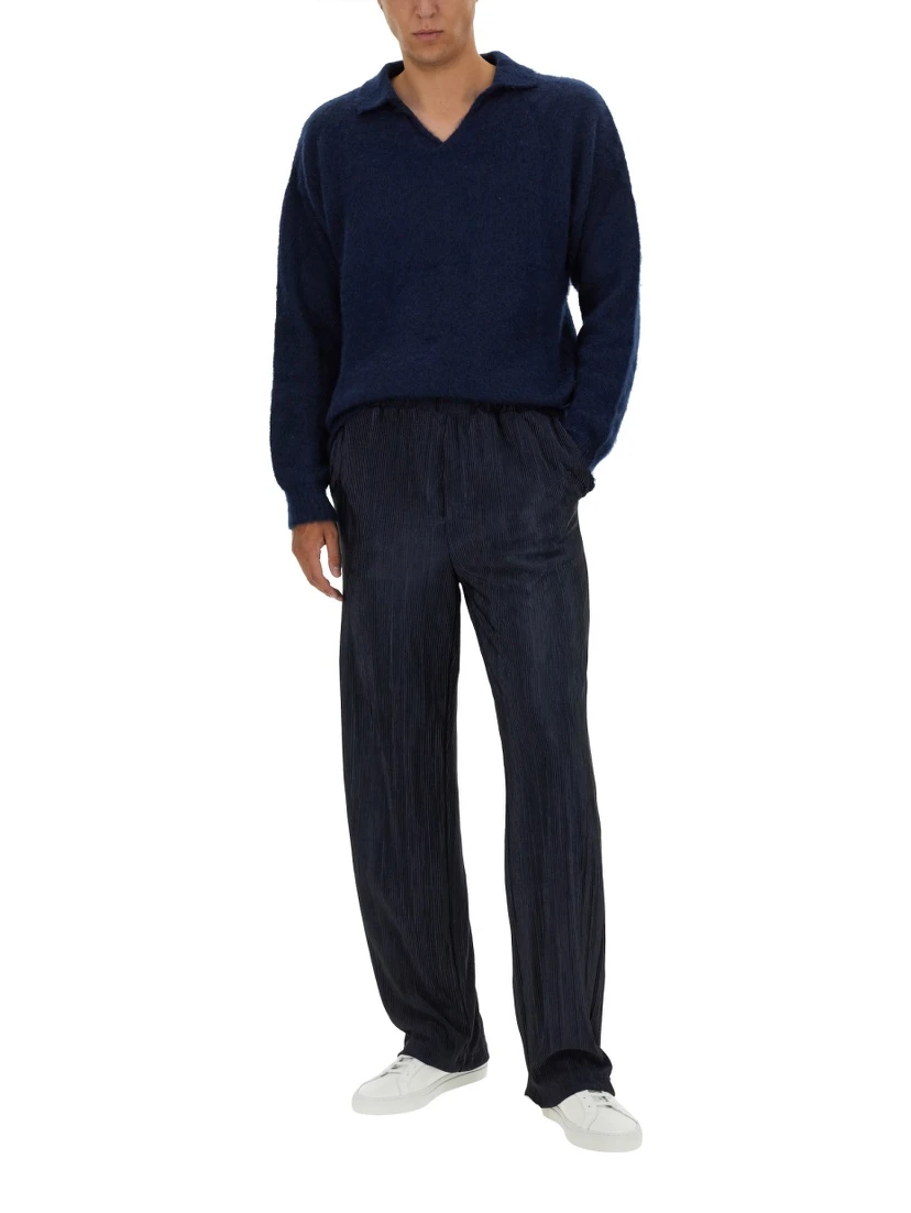 KNITTED POLO.